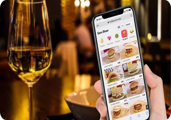 Restaurant menu app demo
